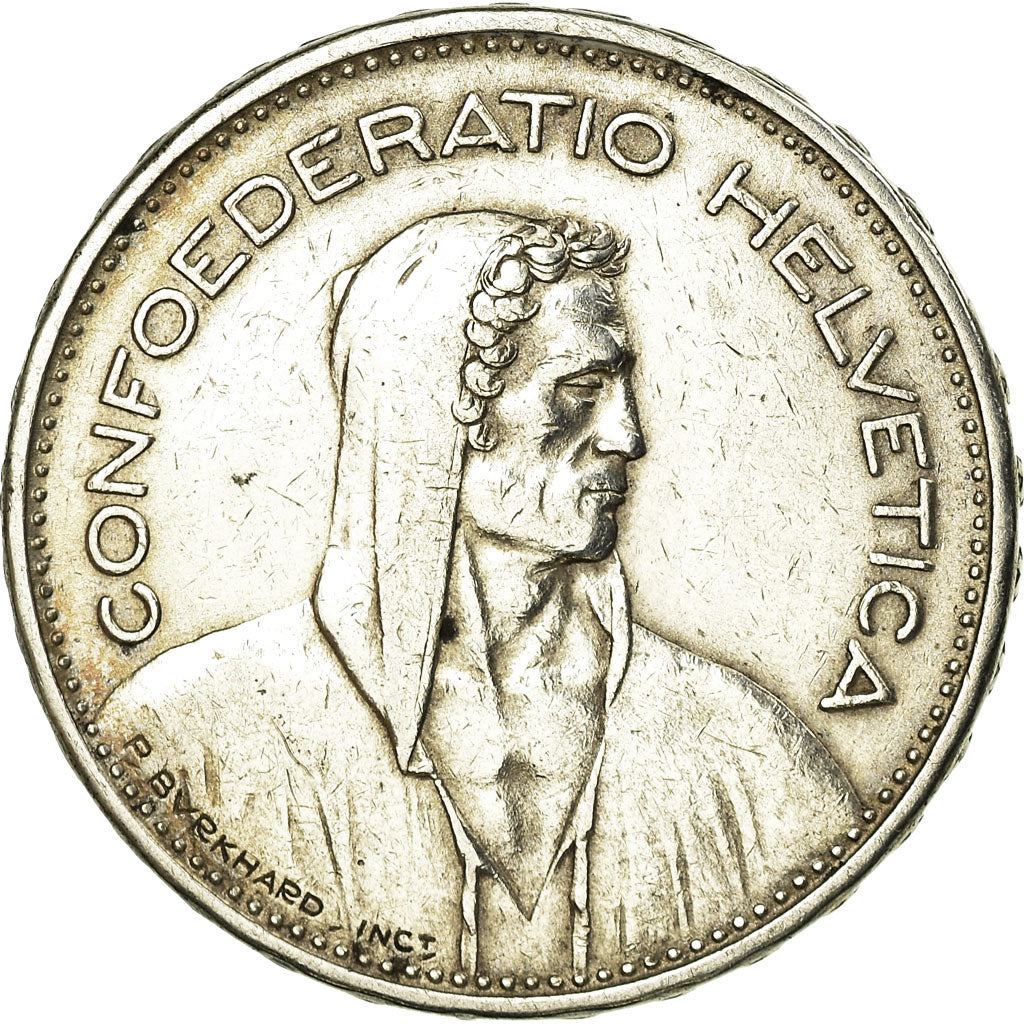 Moneta, Svizzera, 5 Francs, 1932, Bern, BB, Argento, KM:40