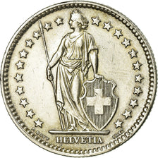 Coin, Switzerland, 2 Francs, 1963, Bern, EF(40-45), Silver, KM:21