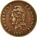 Moneta, Nuova Caledonia, 100 Francs, 1984, Paris, MB+, Nichel-bronzo, KM:15