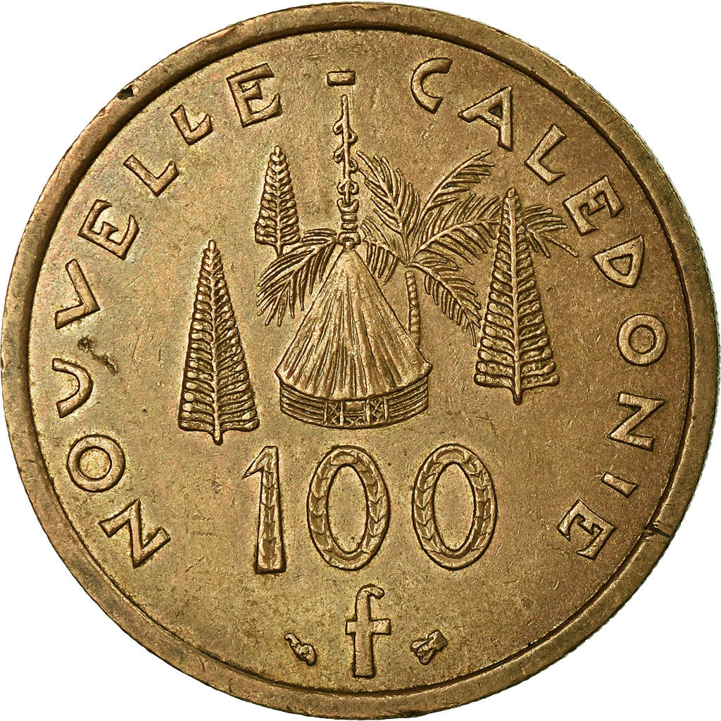 Coin, New Caledonia, 100 Francs, 2000, Paris, EF(40-45), Nickel-Bronze, KM:15