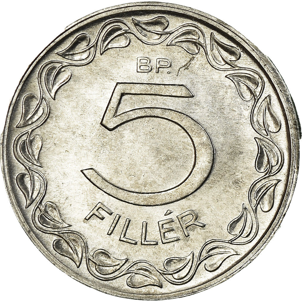 Coin, Hungary, 5 Filler, 1981, Budapest, EF(40-45), Aluminum, KM:549