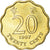 Moeda, Hong Kong, Elizabeth II, 20 Cents, 1997, EF(40-45), Níquel-Latão, KM:67