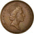 Moneda, Gran Bretaña, Elizabeth II, Penny, 1985, BC+, Bronce, KM:935