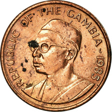 Coin, GAMBIA, THE, Butut, 1985, VF(30-35), Bronze, KM:14