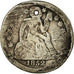 Monnaie, États-Unis, Seated Liberty Dime, Dime, 1852, U.S. Mint, New Orleans