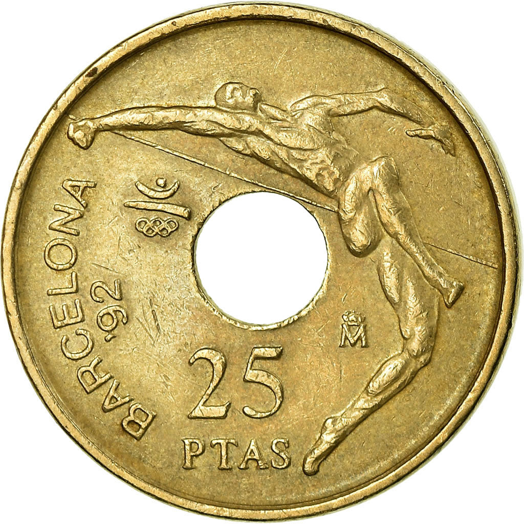 Coin, Spain, Juan Carlos I, 25 Pesetas, 1990, Madrid, EF(40-45)