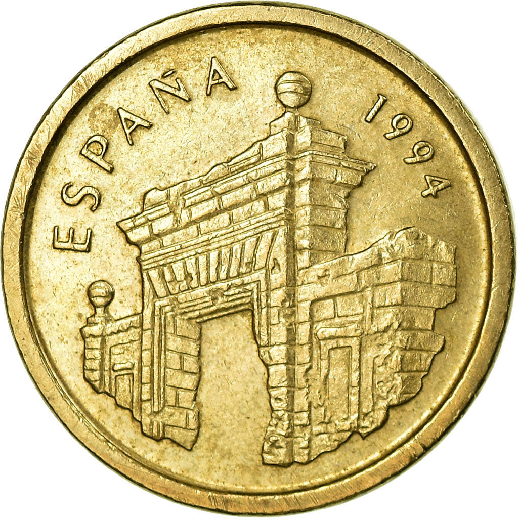 Münze, Spanien, Juan Carlos I, 5 Pesetas, 1994, Madrid, SS, Aluminum-Bronze