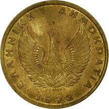 Coin, Greece, 2 Drachmai, 1973, VF(20-25), Nickel-brass, KM:108