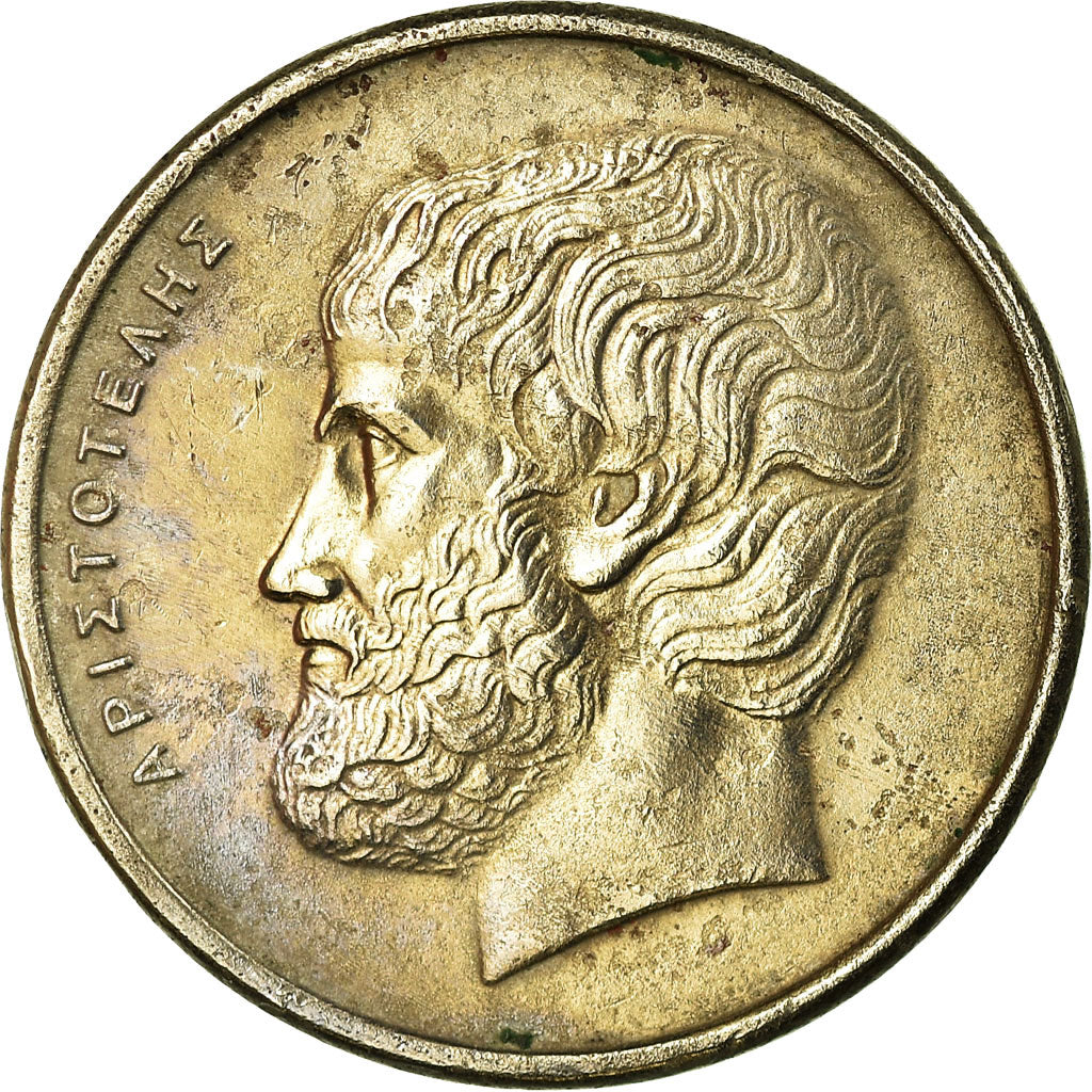 Moneda, Grecia, 5 Drachmes, 1990, BC+, Cobre - níquel, KM:131