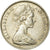 Moneda, Australia, Elizabeth II, 5 Cents, 1976, Melbourne, MBC, Cobre - níquel