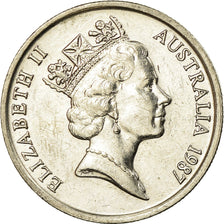 Coin, Australia, Elizabeth II, 5 Cents, 1987, Melbourne, EF(40-45)
