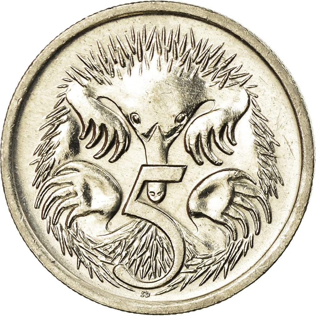 Coin, Australia, Elizabeth II, 5 Cents, 1987, Melbourne, EF(40-45)
