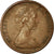 Moeda, Austrália, Elizabeth II, Cent, 1966, Melbourne, EF(40-45), Bronze, KM:62