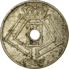 Coin, Belgium, 5 Centimes, 1939, VF(20-25), Nickel-brass, KM:111