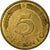 Monnaie, République fédérale allemande, 5 Pfennig, 1986, Munich, TTB, Brass