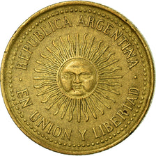 Moneta, Argentina, 5 Centavos, 1992, BB, Alluminio-bronzo, KM:109