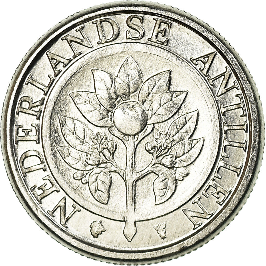 Coin, Netherlands Antilles, Beatrix, Cent, 2001, Utrecht, EF(40-45), Aluminum