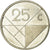 Monnaie, Aruba, Beatrix, 25 Cents, 1986, Utrecht, TTB, Nickel Bonded Steel, KM:3