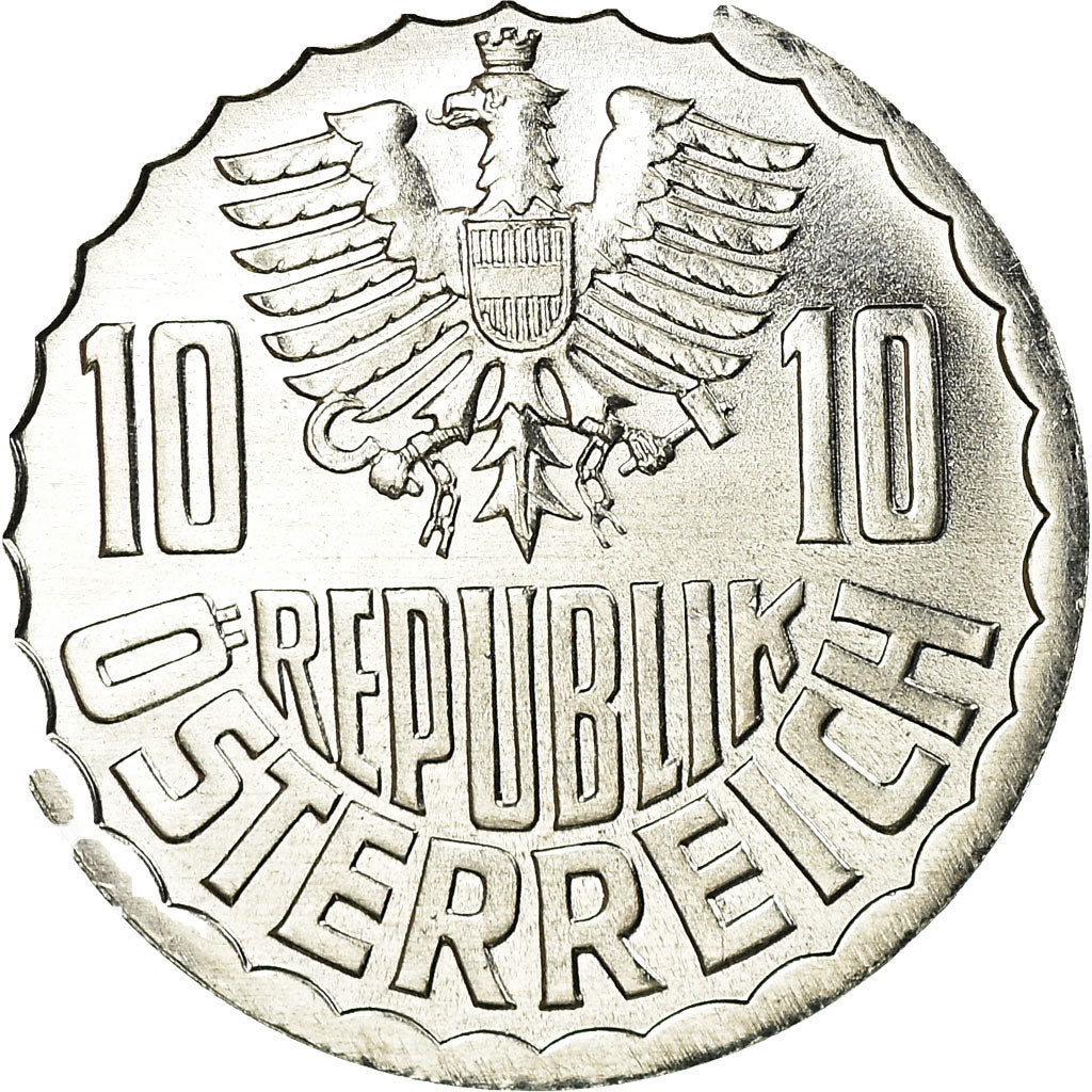 Coin, Austria, 10 Groschen, 1998, Vienna, AU(55-58), Aluminum, KM:2878