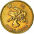 Moneta, Hong Kong, Elizabeth II, 50 Cents, 1997, MB+, Acciaio placcato ottone