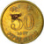 Moneta, Hong Kong, Elizabeth II, 50 Cents, 1997, MB+, Acciaio placcato ottone