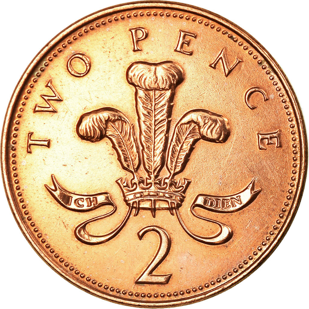 Coin, Great Britain, Elizabeth II, 2 Pence, 1999, EF(40-45), Bronze, KM:987a