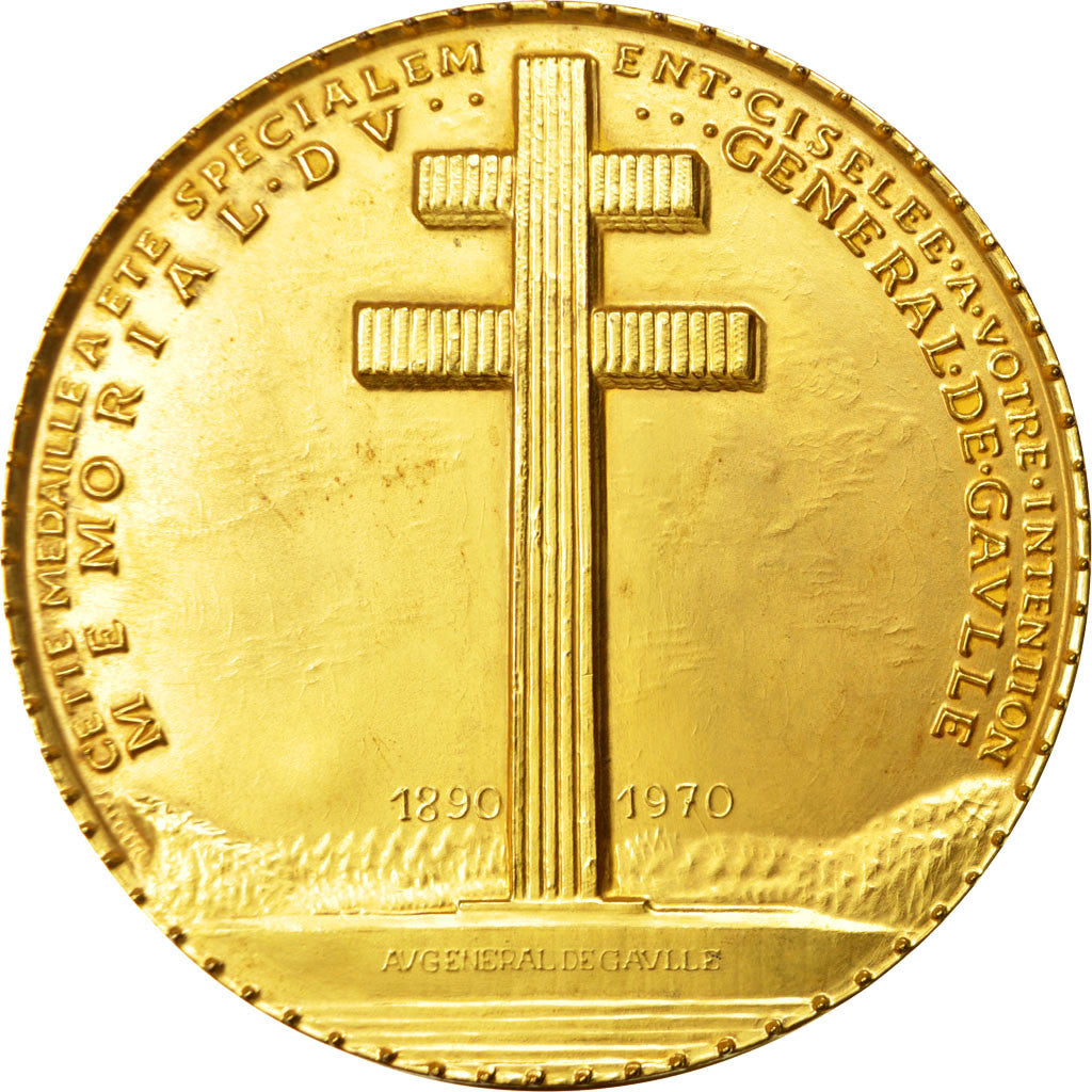 France, Medal, French Fifth Republic, History, FDC, Bronze