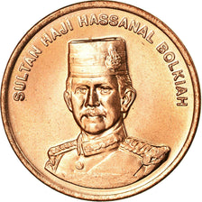 Coin, BRUNEI, Sultan Hassanal Bolkiah, Sen, 2005, EF(40-45), Copper Clad Steel