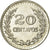 Moneda, Colombia, 20 Centavos, 1972, MBC, Níquel recubierto de acero, KM:246.1