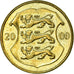Coin, Estonia, Kroon, 2000, no mint, EF(40-45), Aluminum-Bronze, KM:35