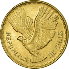 Coin, Chile, 2 Centesimos, 1970, Santiago, EF(40-45), Aluminum-Bronze, KM:193