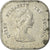 Coin, East Caribbean States, Elizabeth II, 2 Cents, 1986, VF(30-35), Aluminum