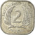 Münze, Osten Karibik Staaten, Elizabeth II, 2 Cents, 1986, S+, Aluminium, KM:11