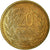 Moneda, Colombia, 20 Pesos, 1991, BC+, Aluminio - bronce, KM:282.1