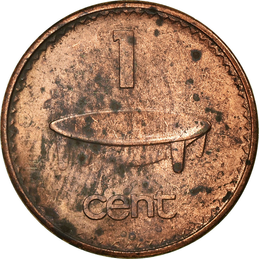 Coin, Fiji, Elizabeth II, Cent, 1999, EF(40-45), Copper Plated Zinc, KM:49a