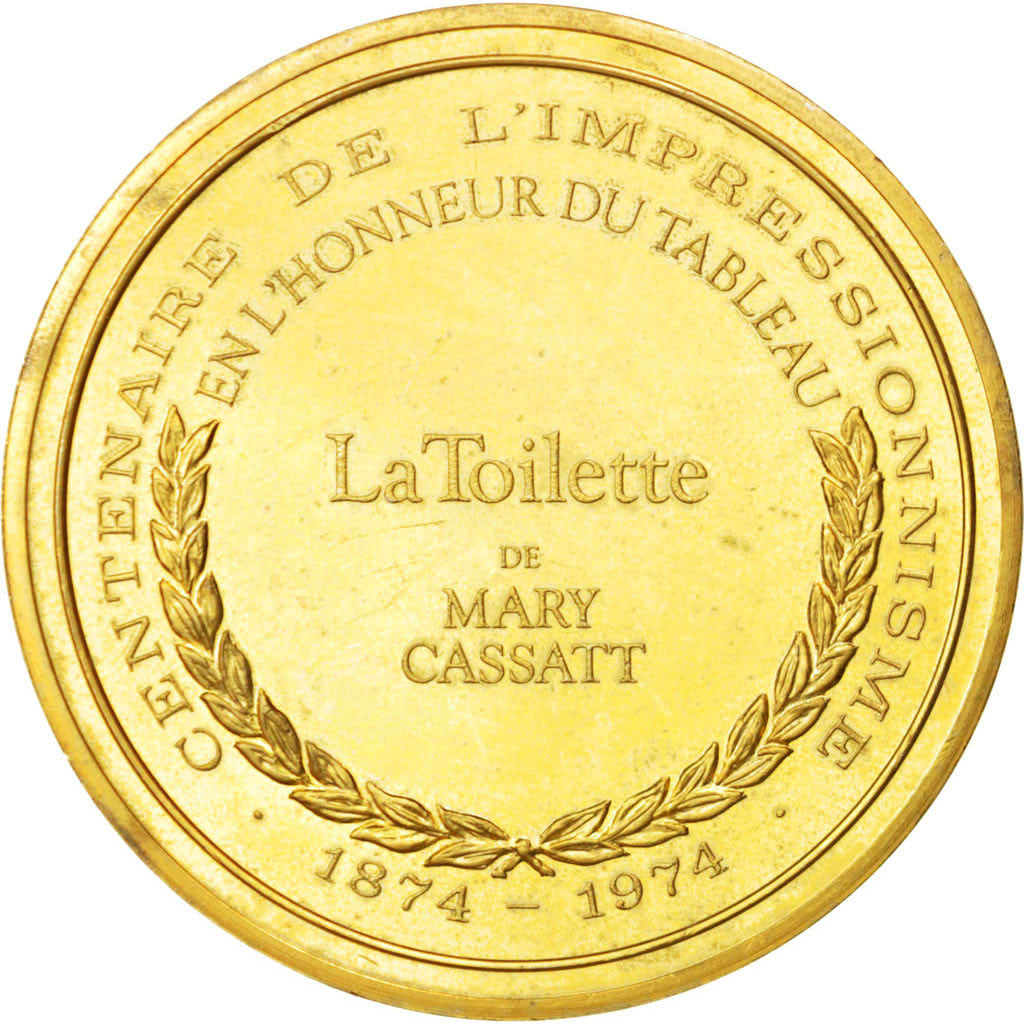 Centenaire de L'impressionnisme, La Toilette de Mary Cassatt, Médaille