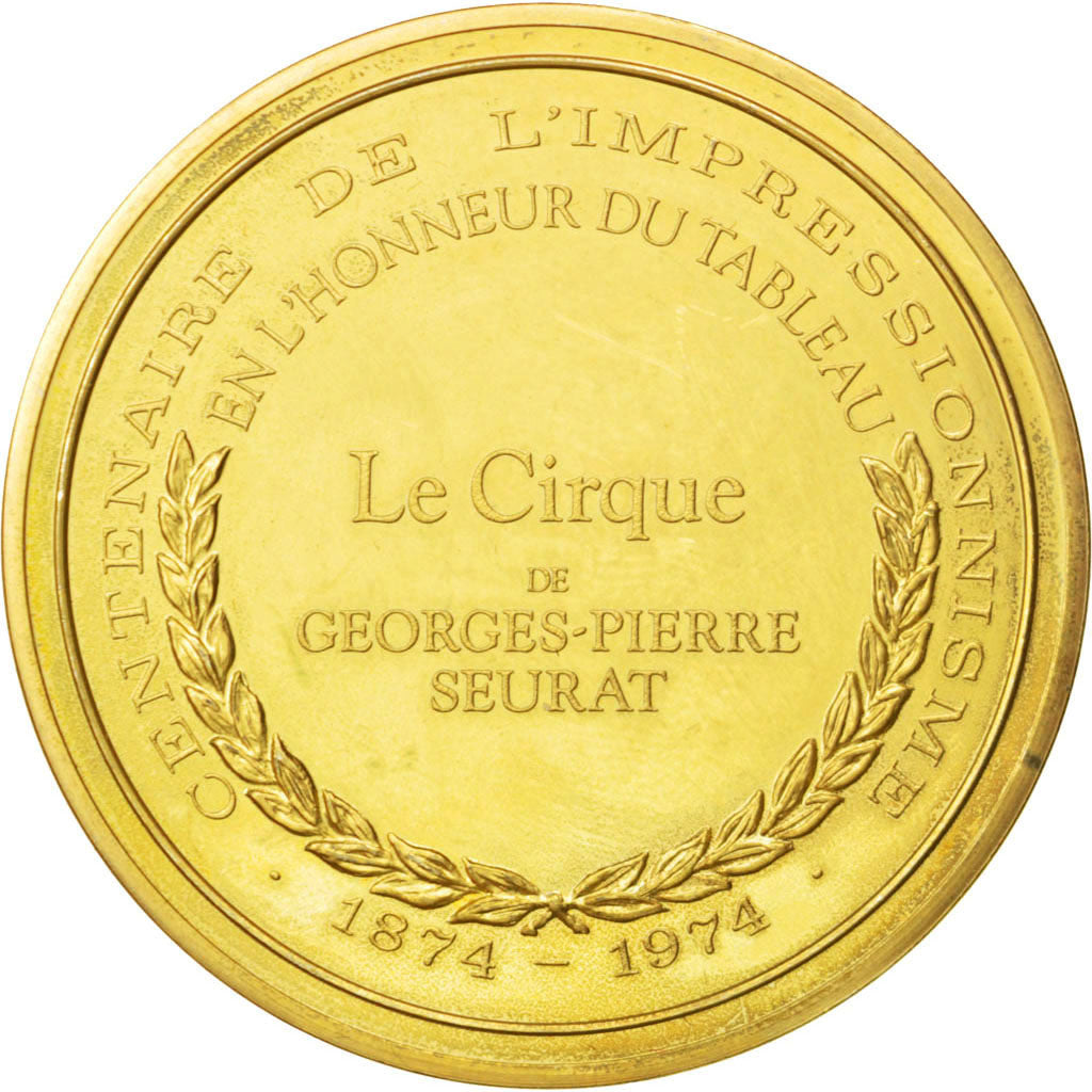 Francia, Medal, French Fifth Republic, Arts & Culture, SPL-, Vermeil
