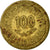 Moneta, Tunisia, 100 Millim, 1960, Paris, VF(20-25), Mosiądz, KM:309