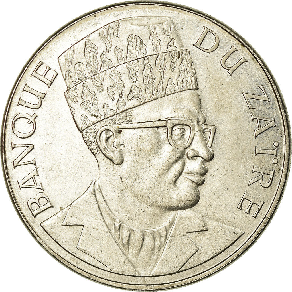 Coin, Zaire, 20 Makuta, 1976, EF(40-45), Copper-nickel, KM:8