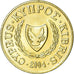 Moeda, Chipre, 2 Cents, 2004, EF(40-45), Níquel-Latão, KM:54.3
