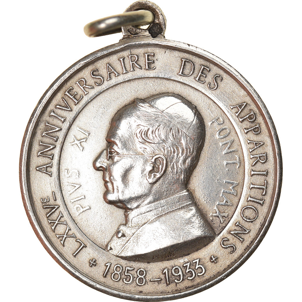 Vatican, Medal, Pie XI, 75 ème Anniversaire des Apparitions, Religions &