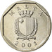 Coin, Malta, 5 Cents, 2001, British Royal Mint, EF(40-45), Copper-nickel, KM:95