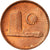 Munten, Maleisië, Sen, 1988, ZF, Copper Clad Steel, KM:1a