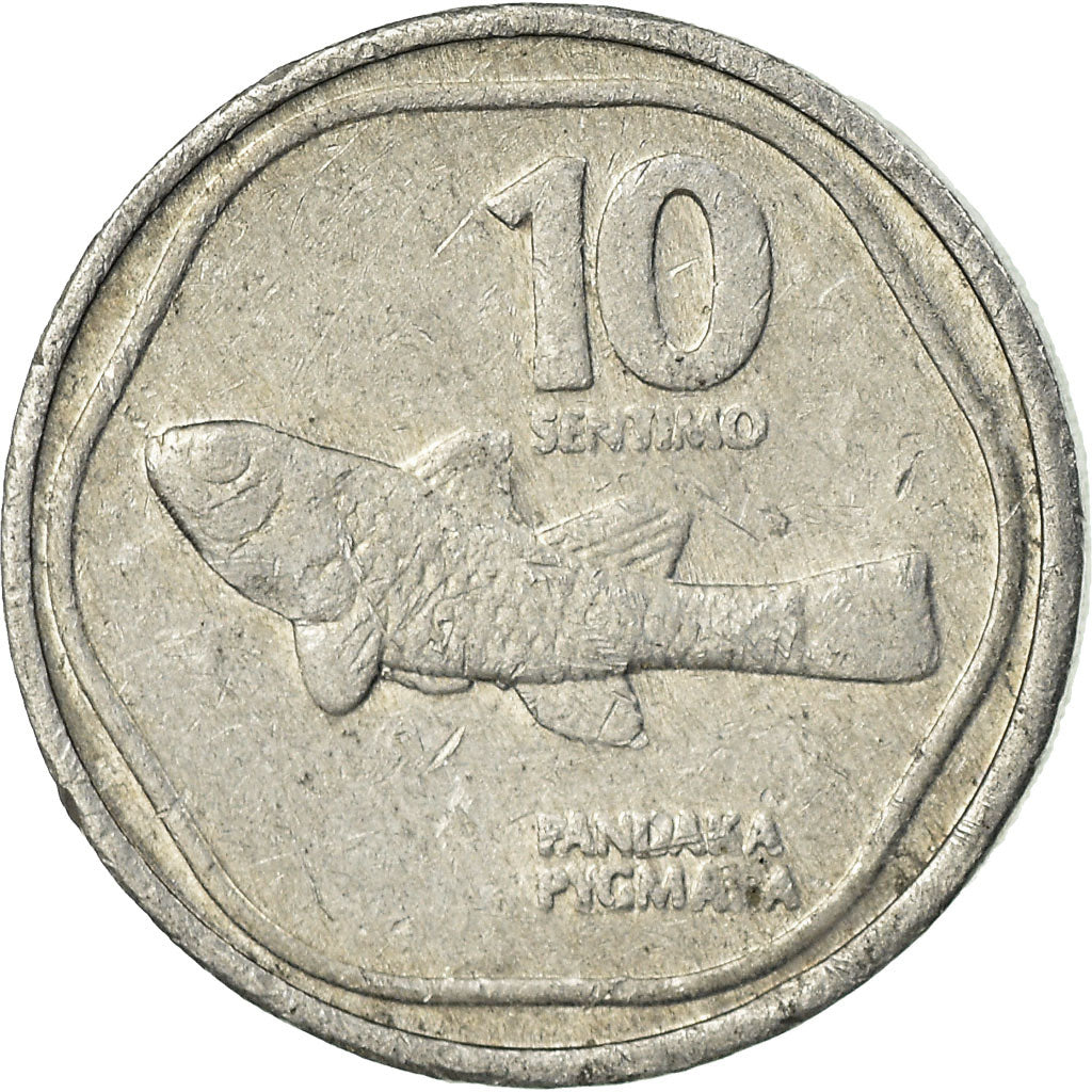 Coin, Philippines, 10 Sentimos, 1992, EF(40-45), Aluminum, KM:240.2