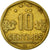Moneta, Perù, 10 Centimos, 1995, Lima, MB+, Ottone, KM:305.1