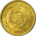 Moneta, Peru, Sol, 1978, Lima, EF(40-45), Mosiądz, KM:266.2