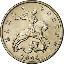 Coin, Russia, 5 Kopeks, 2004, Saint-Petersburg, EF(40-45), Copper-Nickel Clad