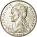 Coin, Réunion, 50 Francs, 1962, EF(40-45), Nickel, KM:12