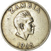 Munten, Zambia, 10 Ngwee, 1968, British Royal Mint, ZF, Copper-Nickel-Zinc