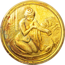 FRANCE, Arts & Culture, French Fifth Republic, Medal, AU(55-58), Vermeil, 32.40